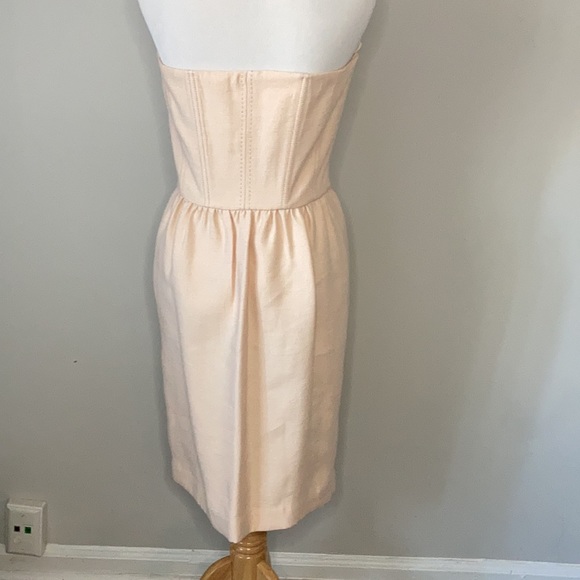 NWT Rachel Roy Bustier Dress Sz 6 Neutral Tone - Picture 6 of 9